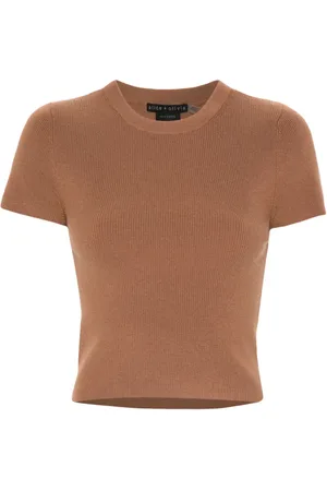 ALICE+OLIVIA Top a maniche corte