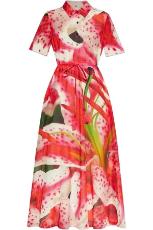Tory Burch Abito corto con stampa a fiori