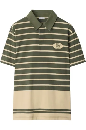 Burberry Polo a righe in cotone