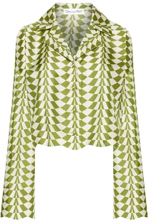 Oscar de la Renta Blusa in seta