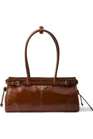 Prada Borsa tote Bonnie media in pelle