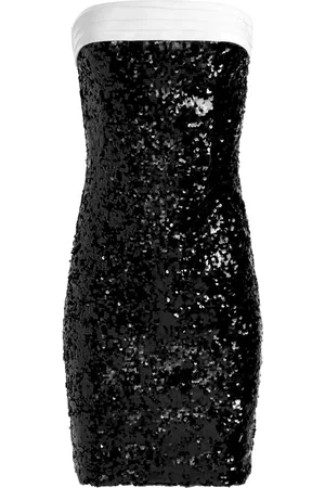 ALICE+OLIVIA Abito corto Sibella con paillettes