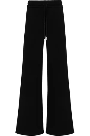 OFF-WHITE Pantaloni ampi con righe diagonali
