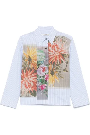 ODEEH Camicia a fiori