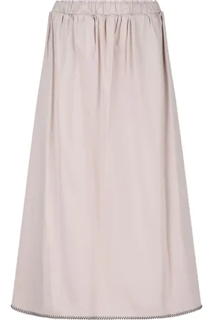 Gran Sasso Pleated midi skirt