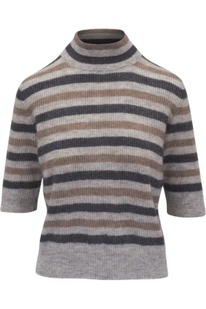 Brunello Cucinelli Maglione a righe