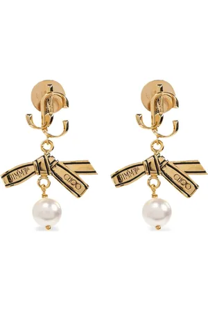 Jimmy Choo Ribbon earrings