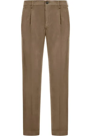 Incotex Pantaloni dritti con pieghe