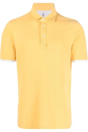 Brunello Cucinelli Polo con design a strati