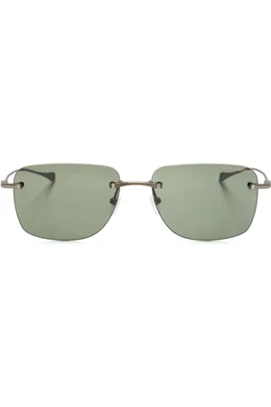 DITA EYEWEAR Occhiali da sole squadrati con montatura a giorno
