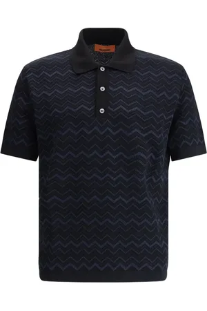 Missoni Polo con motivo a zigzag