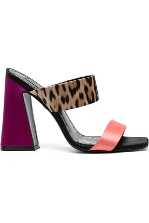Roberto Cavalli Sandali con tacco scolpito