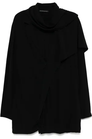 YOHJI YAMAMOTO Blazer con foulard