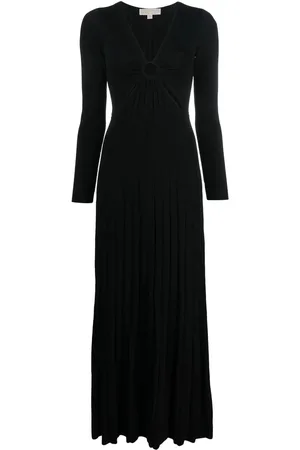 Michael Kors Abito midi con scollo a V