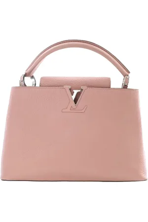 LOUIS VUITTON 2016 Taurillon Capucines PM satchel