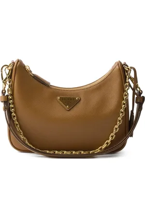 Prada Borsa a spalla Re-Edition in pelle