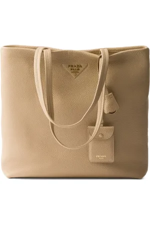 Prada Large leather tote bag