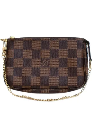 LOUIS VUITTON 2019 Damier Ebene Mini Pochette Accessoires handbag