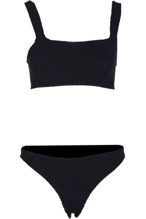 Hunza G Bikini con effetto stropicciato
