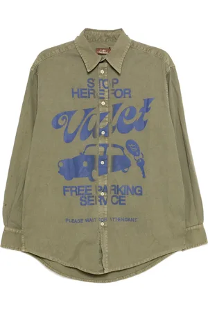 Stain Shade Camicia con stampa grafica