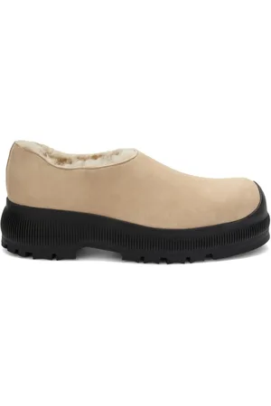 Jil Sander Mocassini foderati in shearling