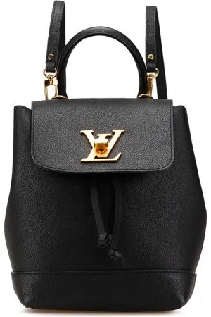 LOUIS VUITTON 2018 Taurillon Mini Lockme backpack