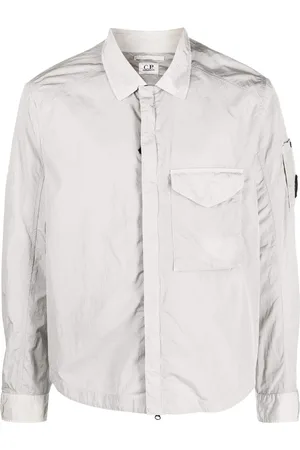 C.P. Company Giacca-camicia con applicazione