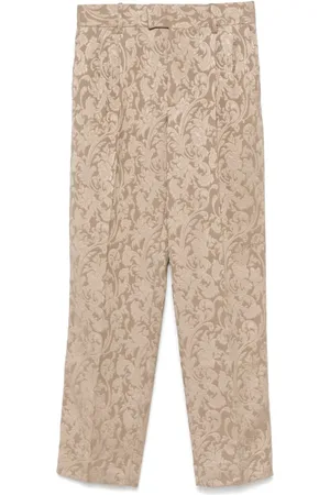 Drôle de Monsieur Pantaloni Golfeur jacquard