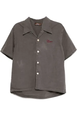 Stain Shade Camicia con logo ricamato