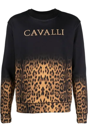Roberto Cavalli Felpa leopardata