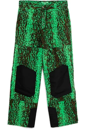 Stain Shade Pantaloni con stampa leopardata