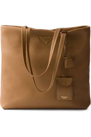 Prada Large leather tote bag