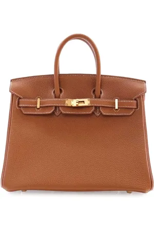 Hermès Borsa a mano Birkin Retourne 25 in pelle Togo 2021