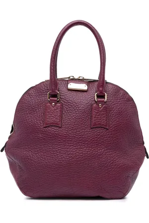 Burberry Borsa a tracolla Heritage Orchard media in pelle di vitello pieno fiore 2000-2017