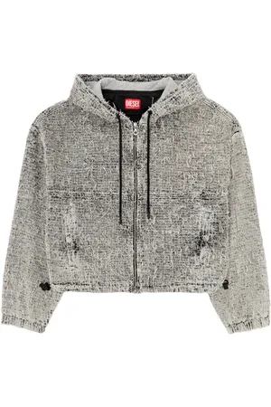 Diesel Giacca DE-Flow-S1 con cappuccio