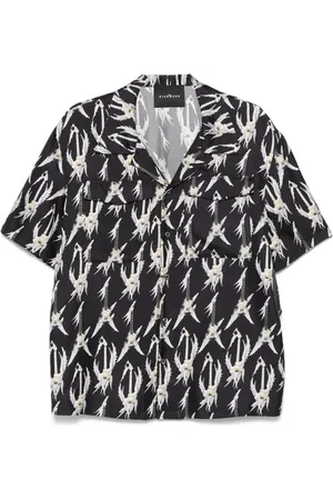 John Richmond Camicia con stampa grafica