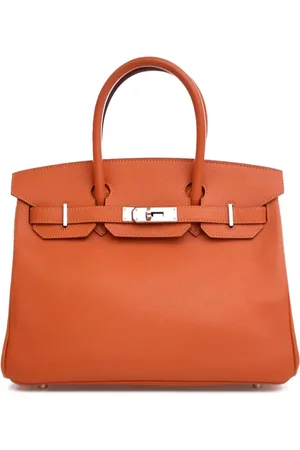 Hermès Borsa a mano Birkin Retourne 30 in pelle Epsom 2011