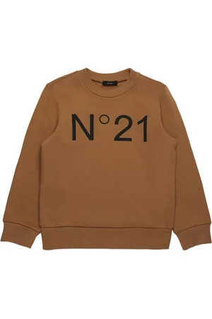 Nº21 Felpa con stampa logo