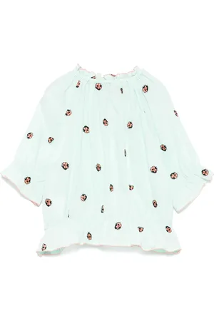 Stella McCartney Blusa con ricamo