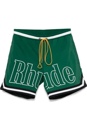 Rhude Costume da bagno con logo