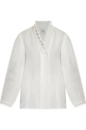 POSSE Camicia con dettaglio in pizzo