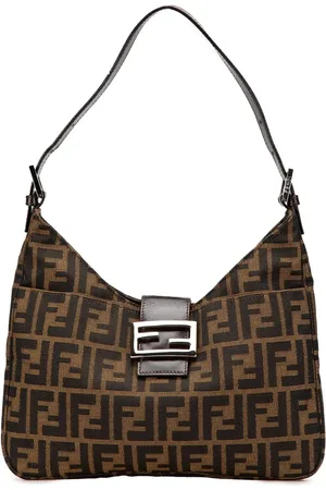 Fendi 2000-2010 Zucca Canvas shoulder bag