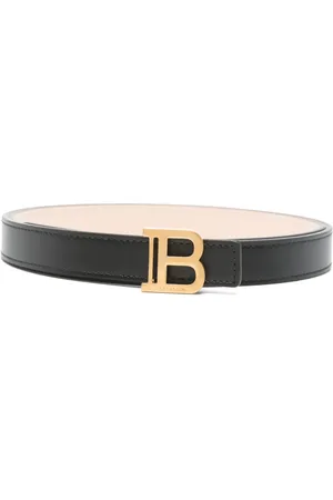 Balmain Cintura con fibbia logo