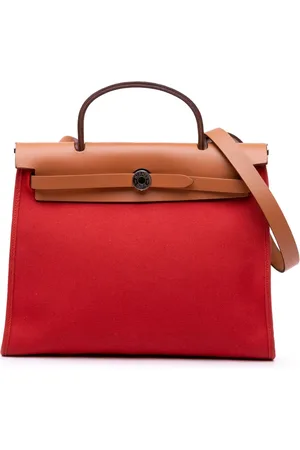Hermès Borsa a tracolla Herbag Zip 31 in tela Toile 2016