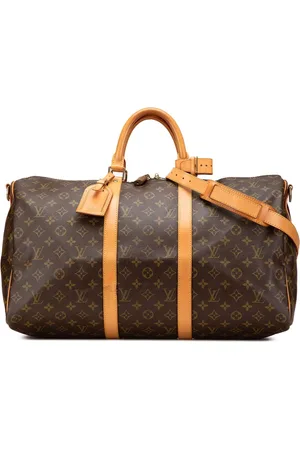 LOUIS VUITTON 1995 Monogram Keepall Bandouliere 50 travel bag