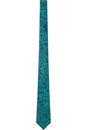 VERSACE Barocco-jacquard tie