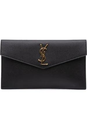Saint Laurent 2019 Grain de Poudre Uptown Pouch clutch bag