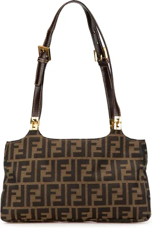 Fendi 2000-2010 Zucca Canvas shoulder bag