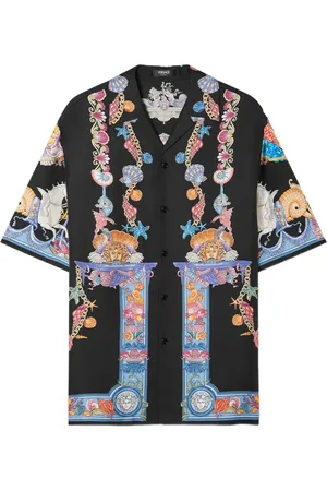 VERSACE Coral Theatre short-sleeve shirt