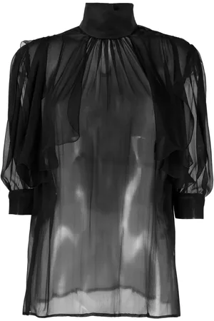 Roberto Cavalli Blusa semi trasparente